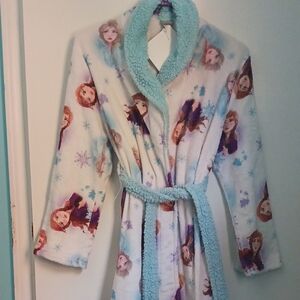 Disney Frozen Kids Pajamas - Blue and White